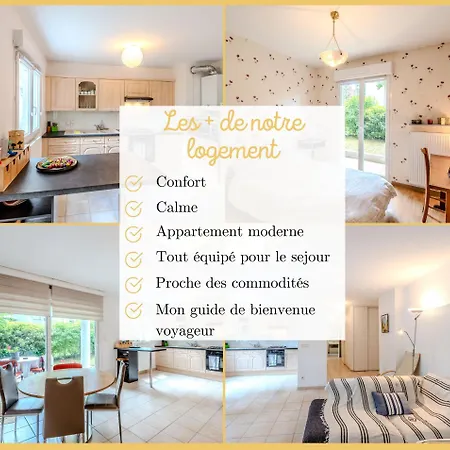 Chez Marta I T3 Avec Jardin I Appartamento