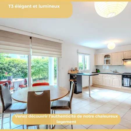 Chez Marta I T3 Avec Jardin I 아파트 안마스